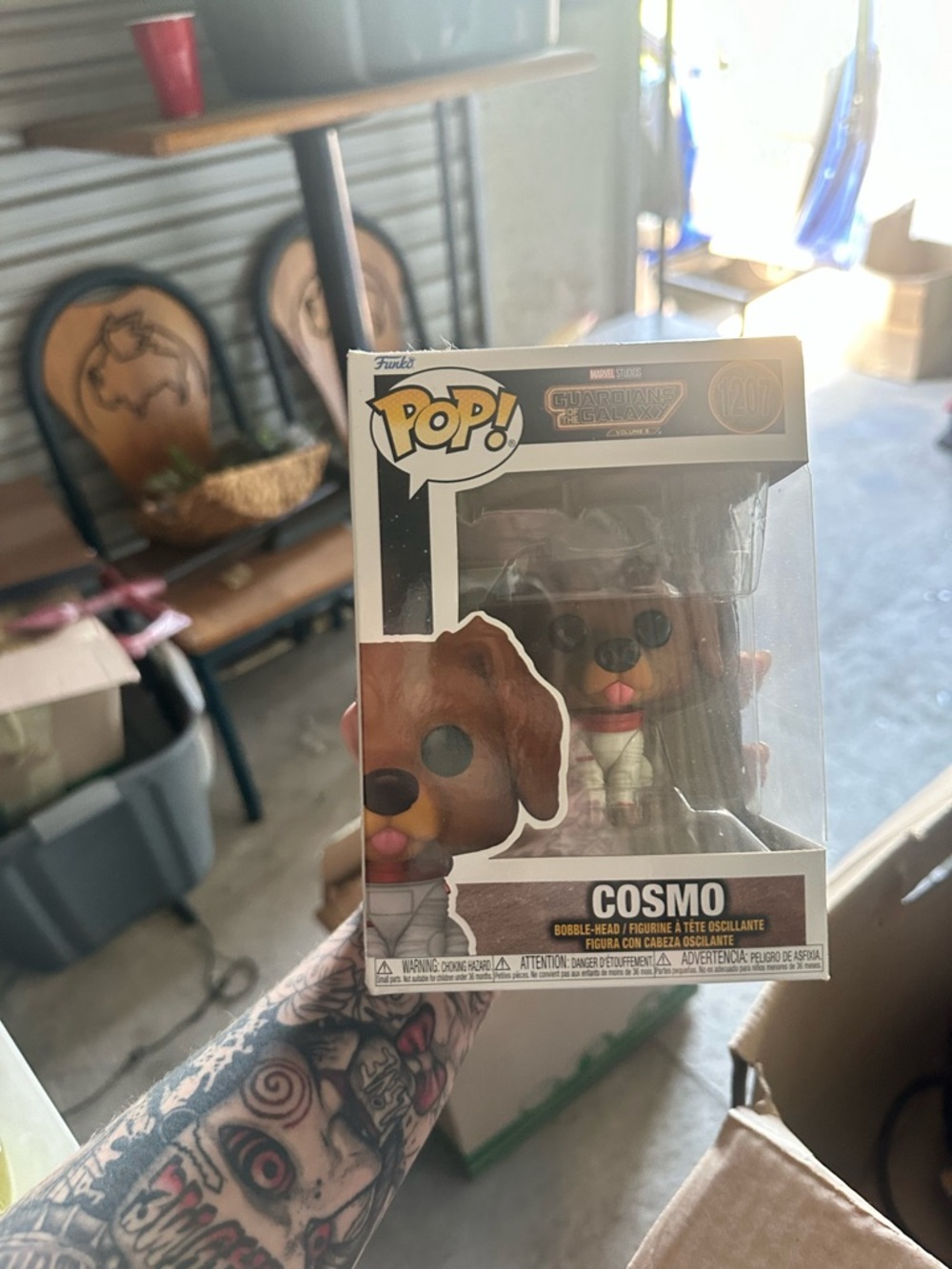 Funko Cosmo Dog Pop! Figure - Brown